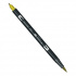 Маркер-кисть "Abt Dual Brush Pen" 026 желто-золотой